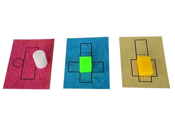 幾何形體表面積展開(kāi)模型